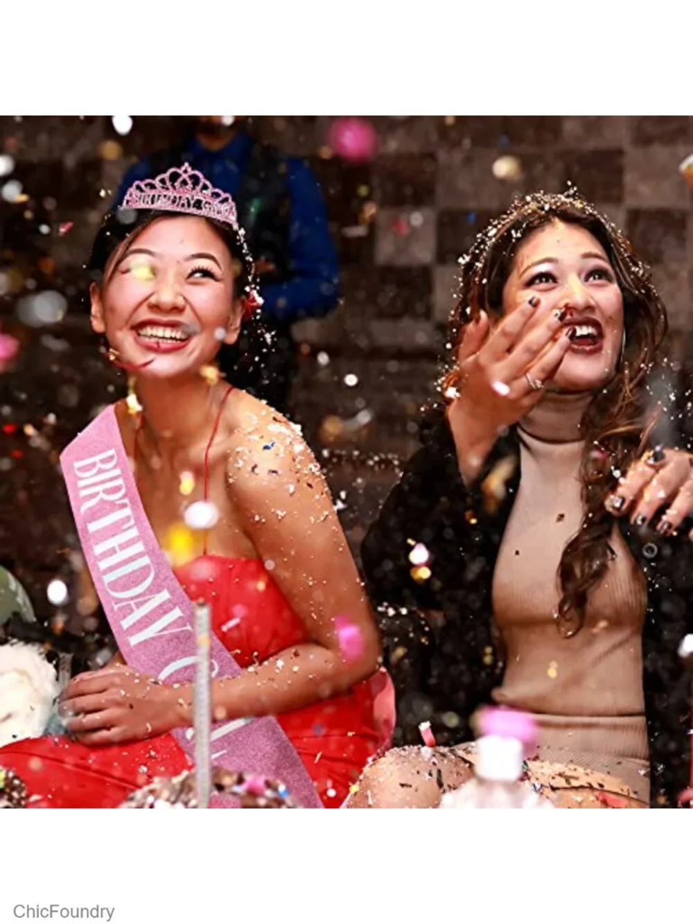 Princess Rhinestone Birthday Crown Tiara Headband Women Party Accessory